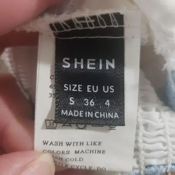 Shein Floral Crop Top Sz Small - Picture 2 of 3